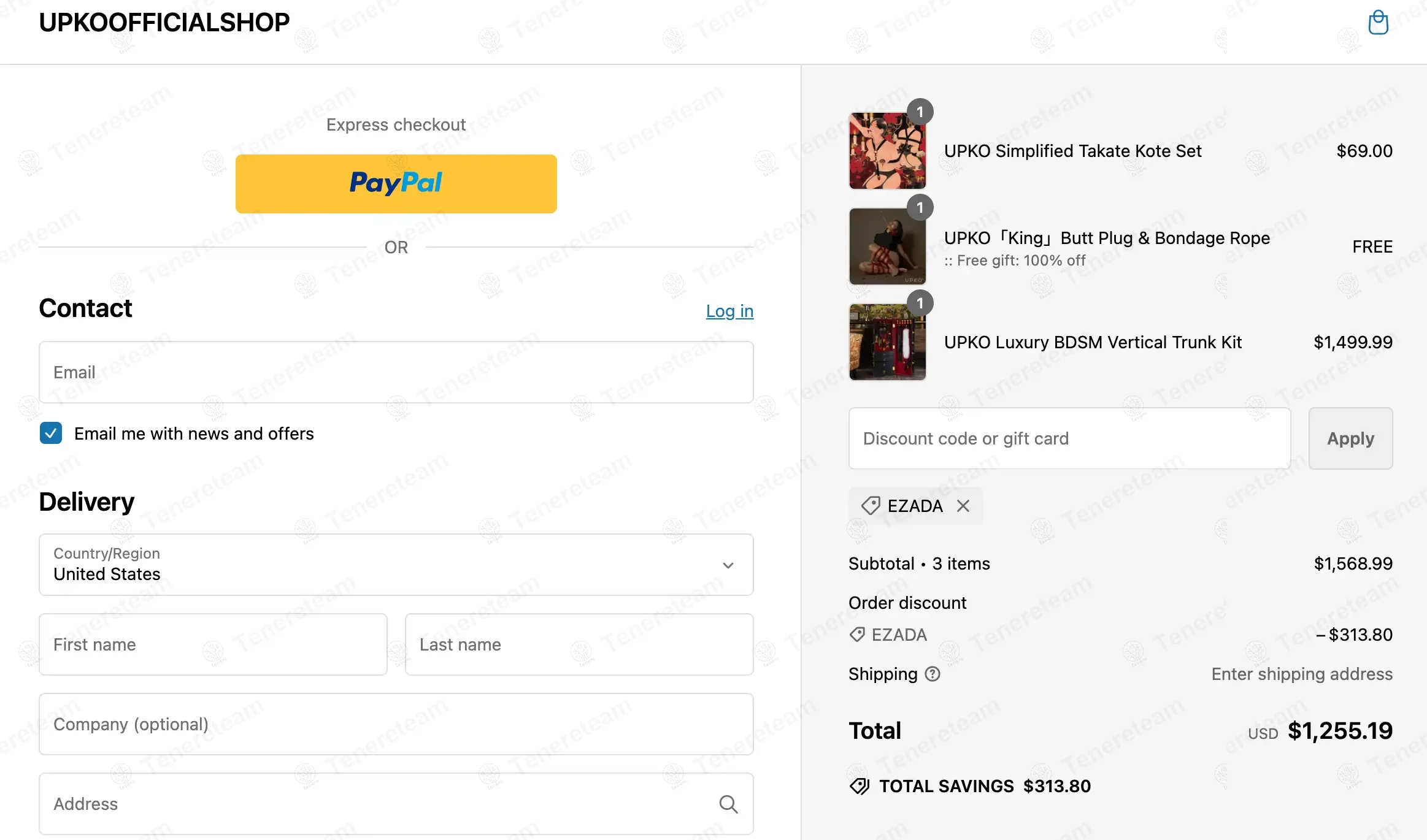 UPKO coupon code verified as working at checkout