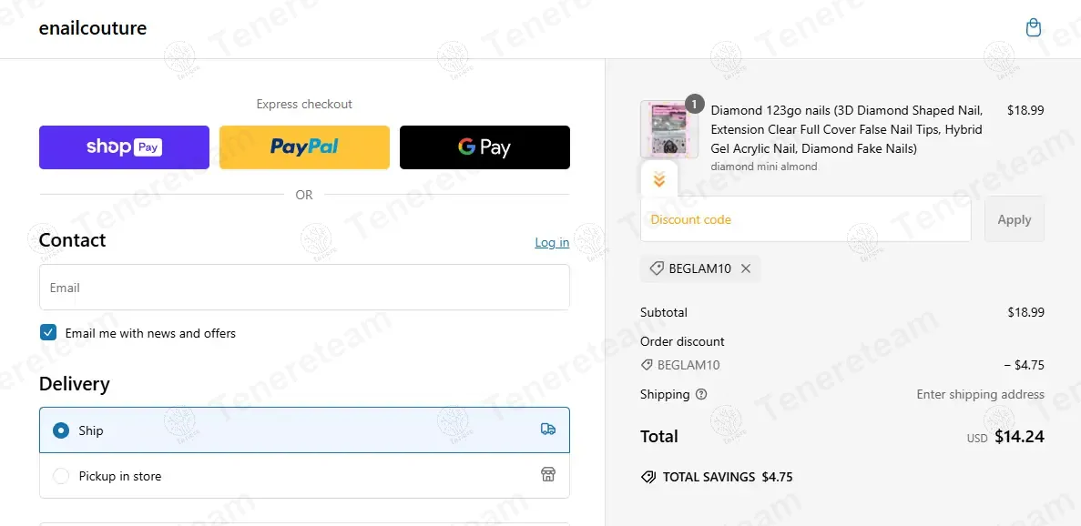 Exclusive Nail Couture coupon code: 25% off with BEGLAM10. Tested and valid as 1 year ago.