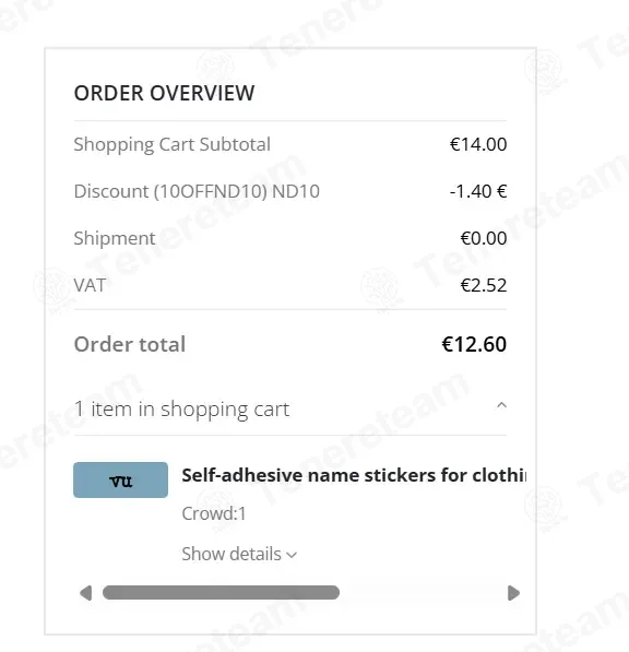 Namly Design coupon code: 10% off with ND10. Tested and valid as 1 month ago.