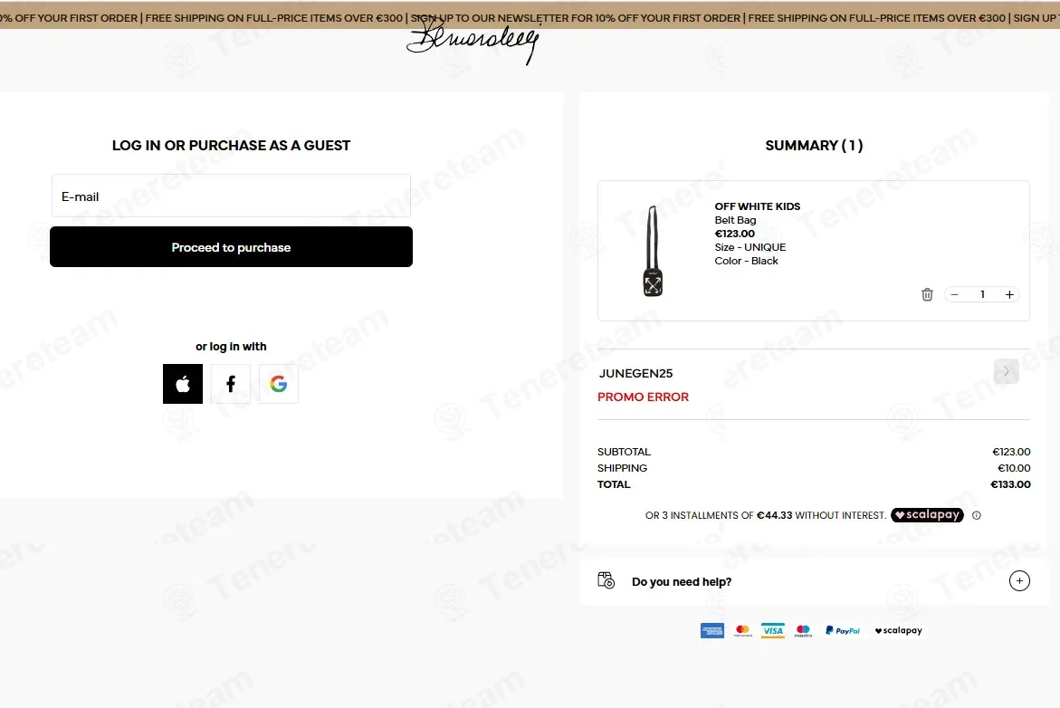 Bernardelli Stores coupon code: 25% off with JUNEGEN25. Tested and valid as 1 month ago.