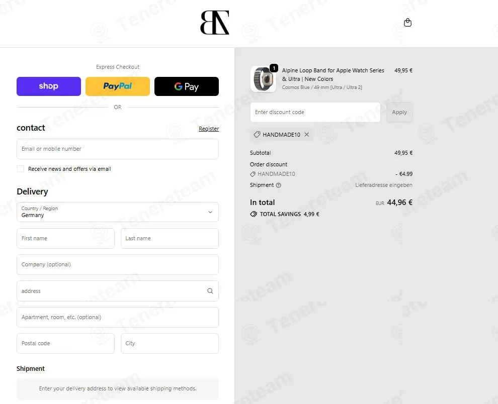 Bezzos Shop DE coupon code: 10% off with HANDMADE10. Tested and valid as 2 weeks ago.