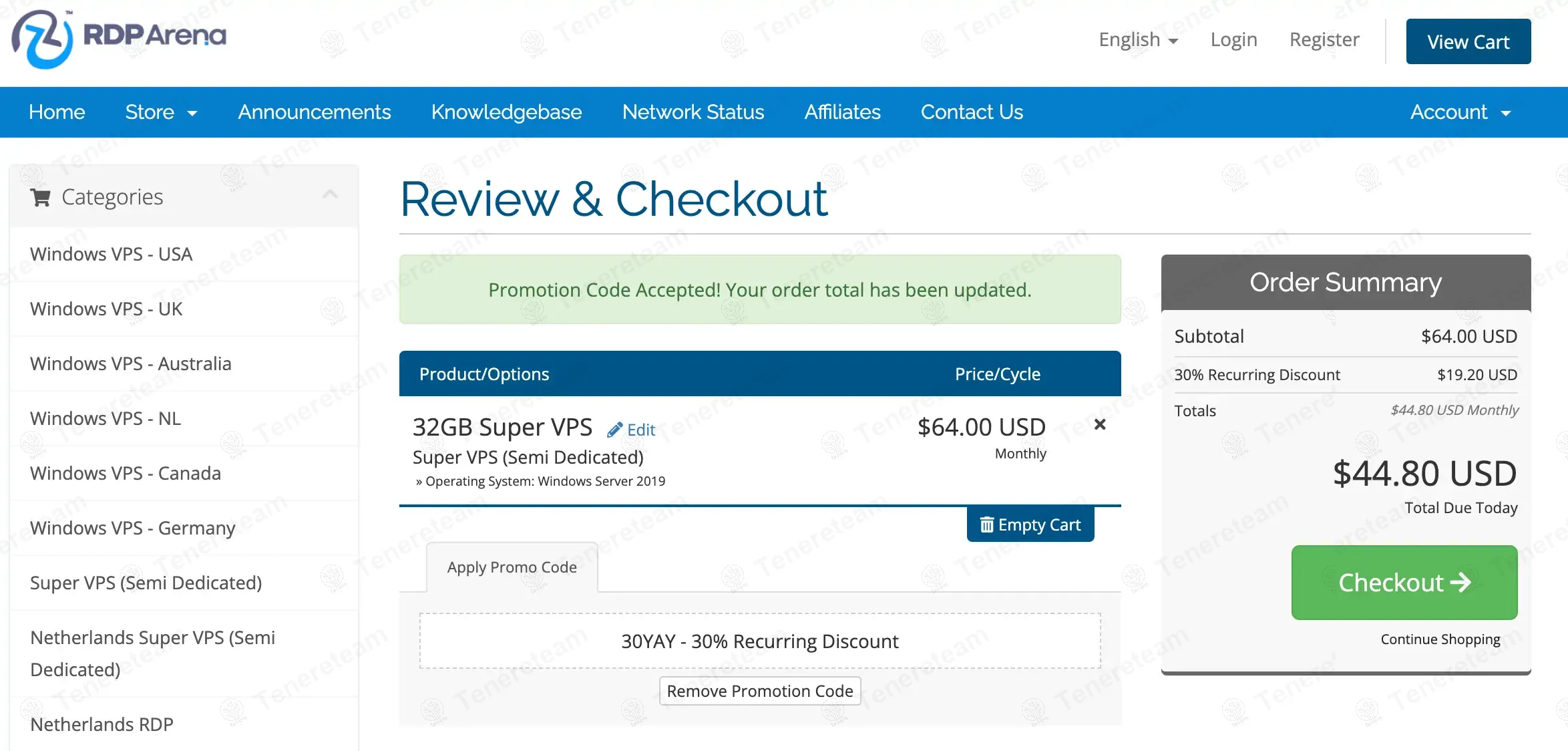 60% OFF RDP Arena Coupon Codes - January 2026 Promo Codes