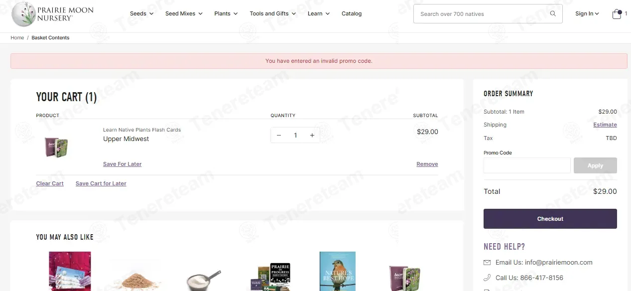 Prairie Moon Nursery coupon code: $5 off with RESTORE. Tested and valid as 5 months ago.