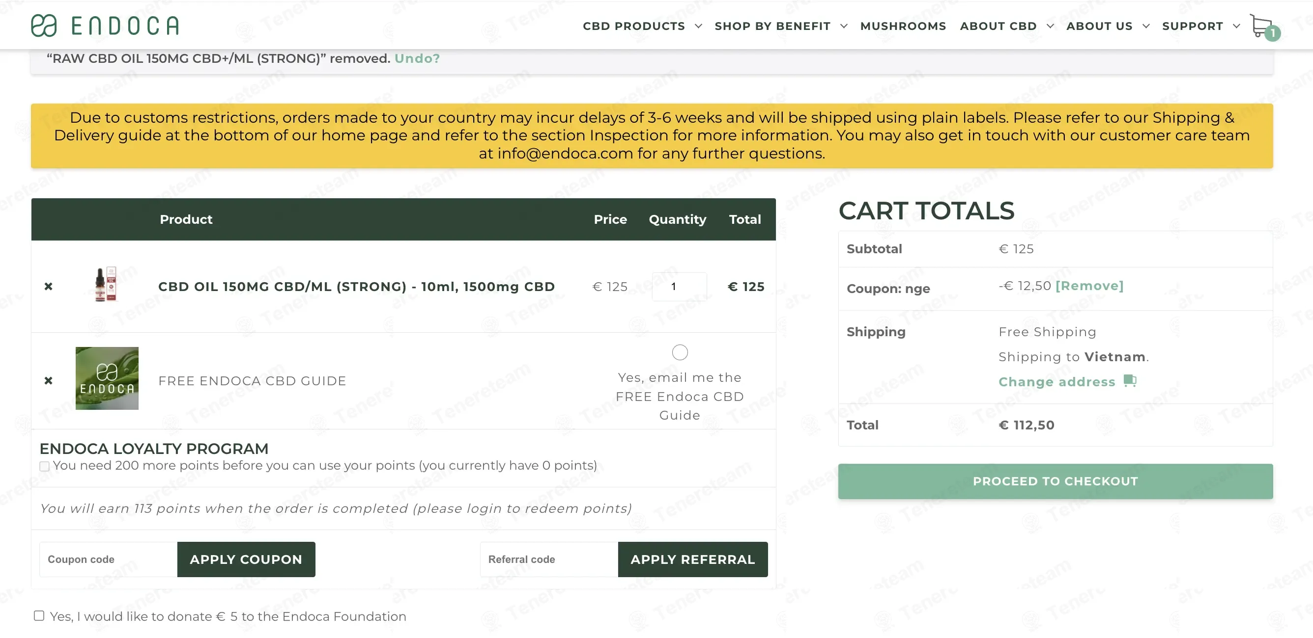 Endoca coupon code: 10% off with NGE. Tested and valid as 9 months ago.