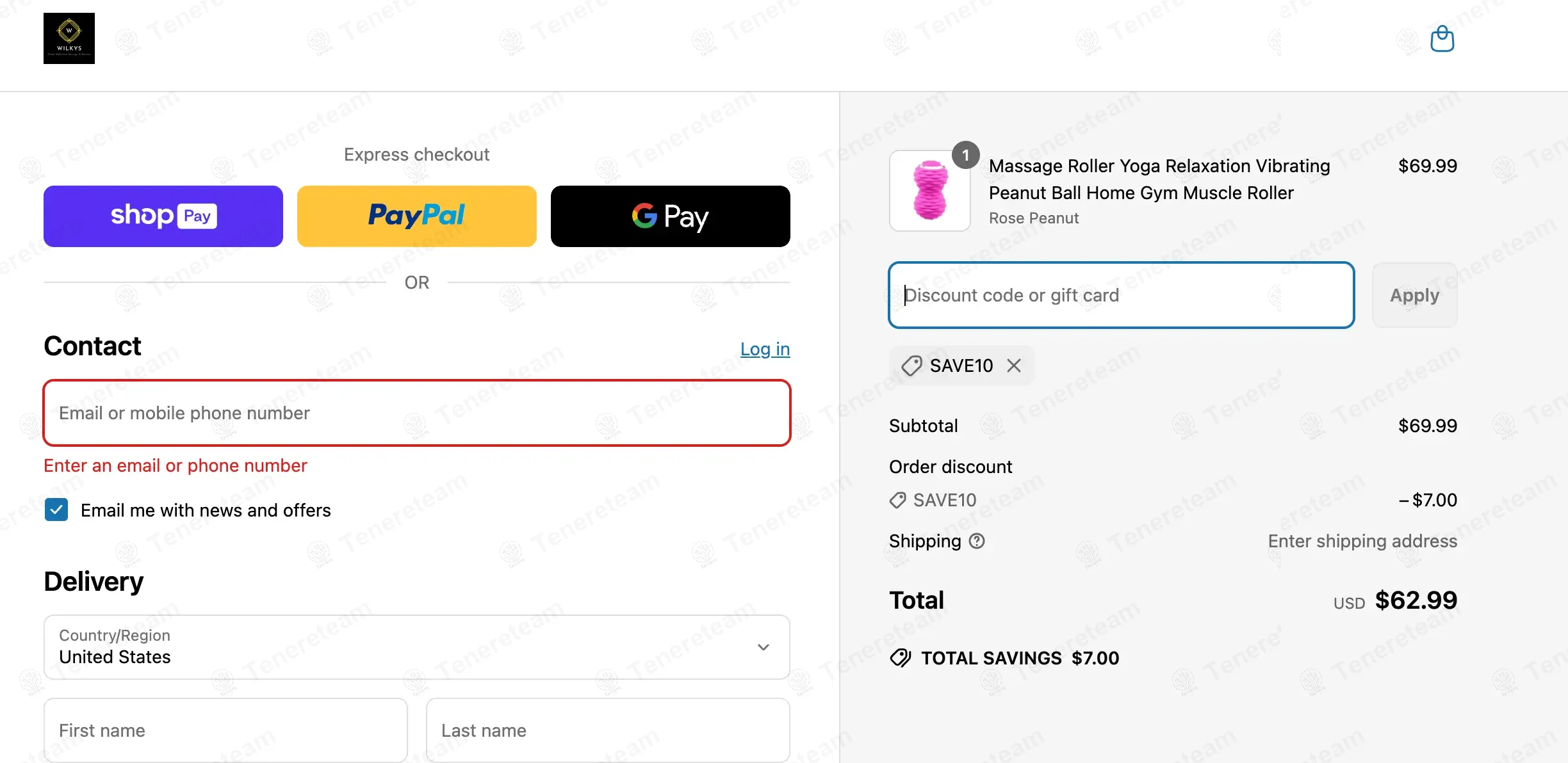 Wilkys Fitness coupon code: 10% off with SAVE10. Tested and valid as 1 year ago.