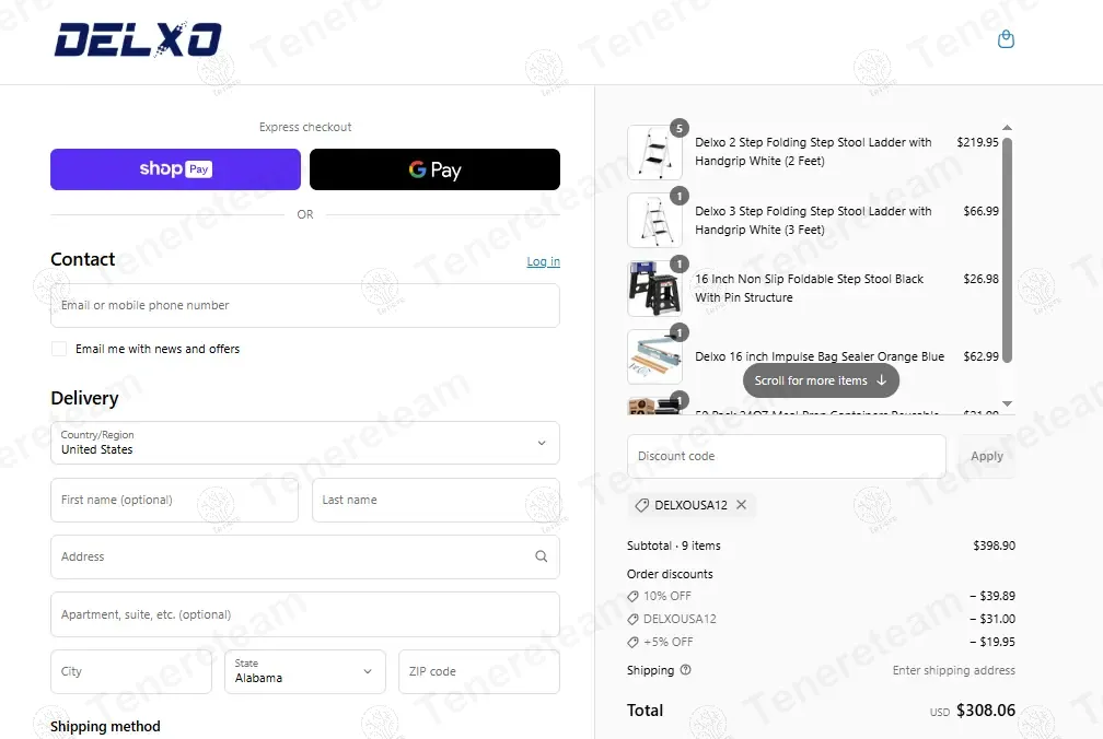 Delxo Usa coupon code: $31 off with DELXOUSA12. Tested and valid as 1 year ago.