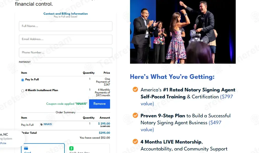 Loan Signing System coupon code: 15% off with NNA15. Tested and valid as 2 weeks ago.