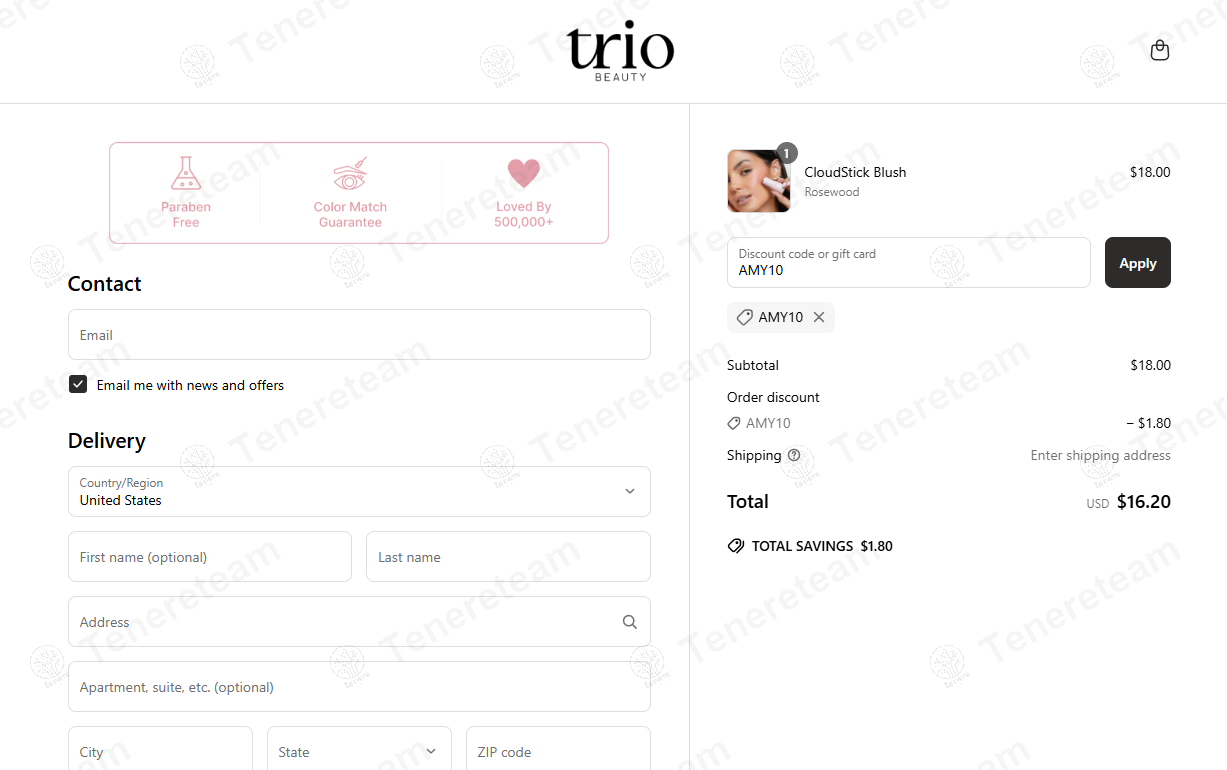 The Brow Trio coupon code: 10% off with AMY10. Tested and valid as 1 year ago.