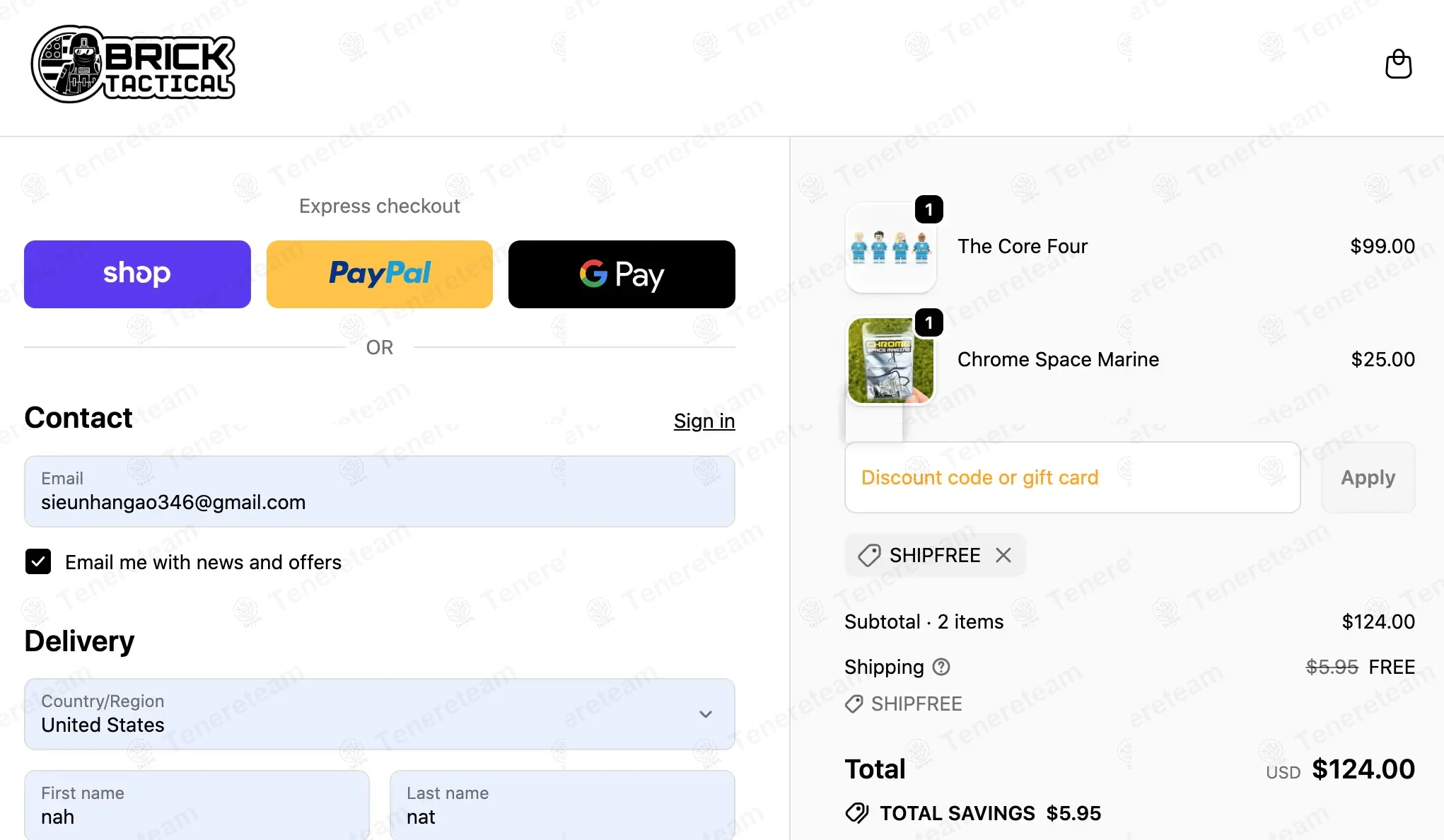 BrickTactical coupon code: Sale off with SHIPFREE. Tested and valid as 8 months ago.