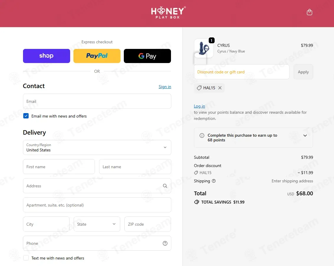 Honey Play Box UK coupon code: 15% off with HAL15. Tested and valid as 1 month ago.