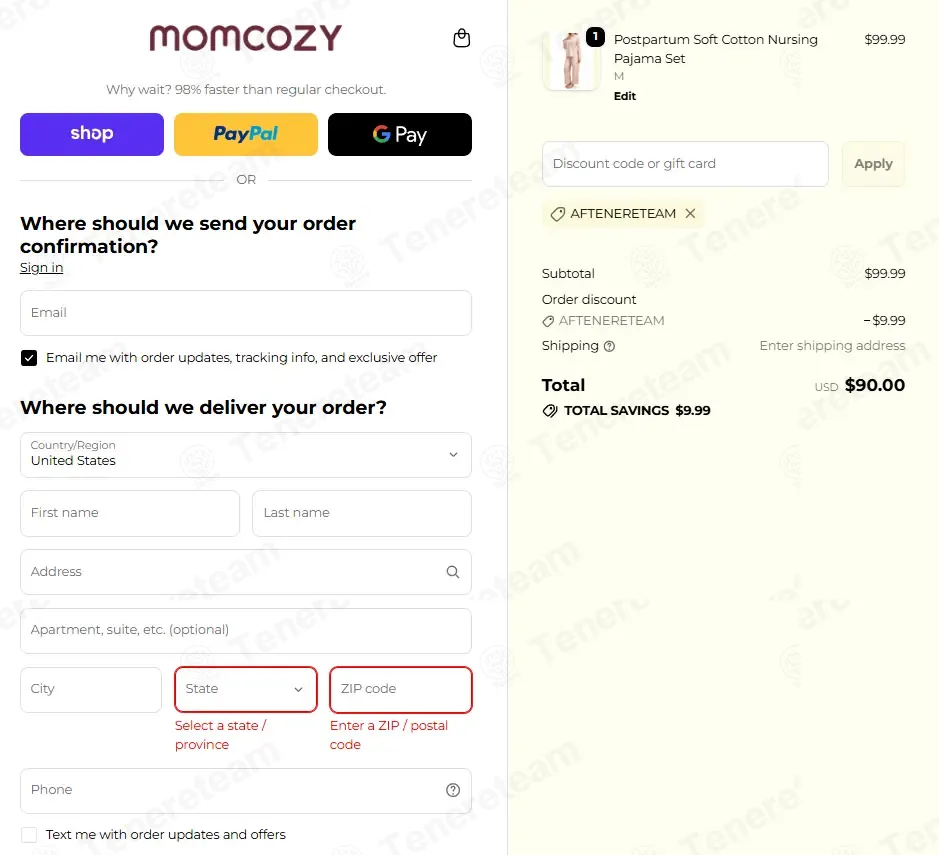 Momcozy coupon code re-checked and confirmed working at checkout