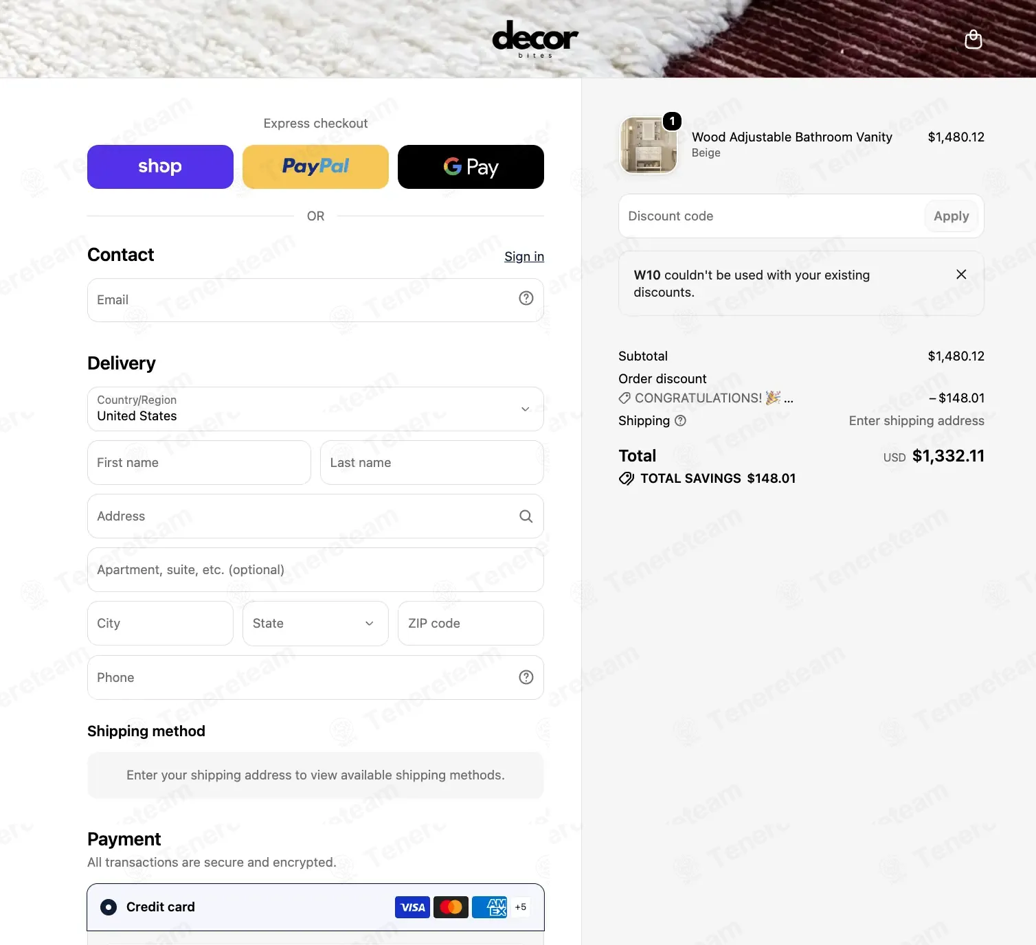 Decorbites apply coupon code