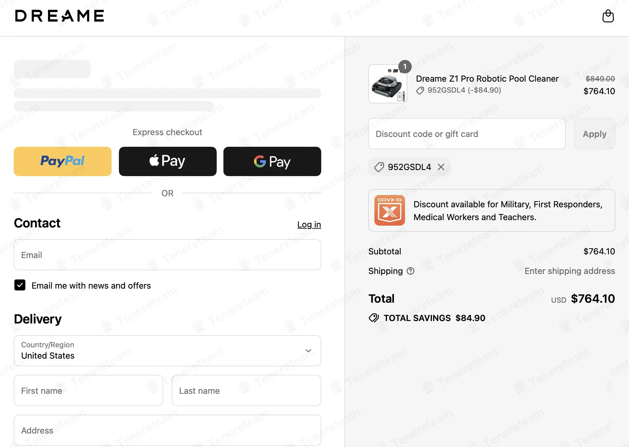 Dreametech coupon code: 10% off with 952gsdl4. Tested and valid as 10 months ago.