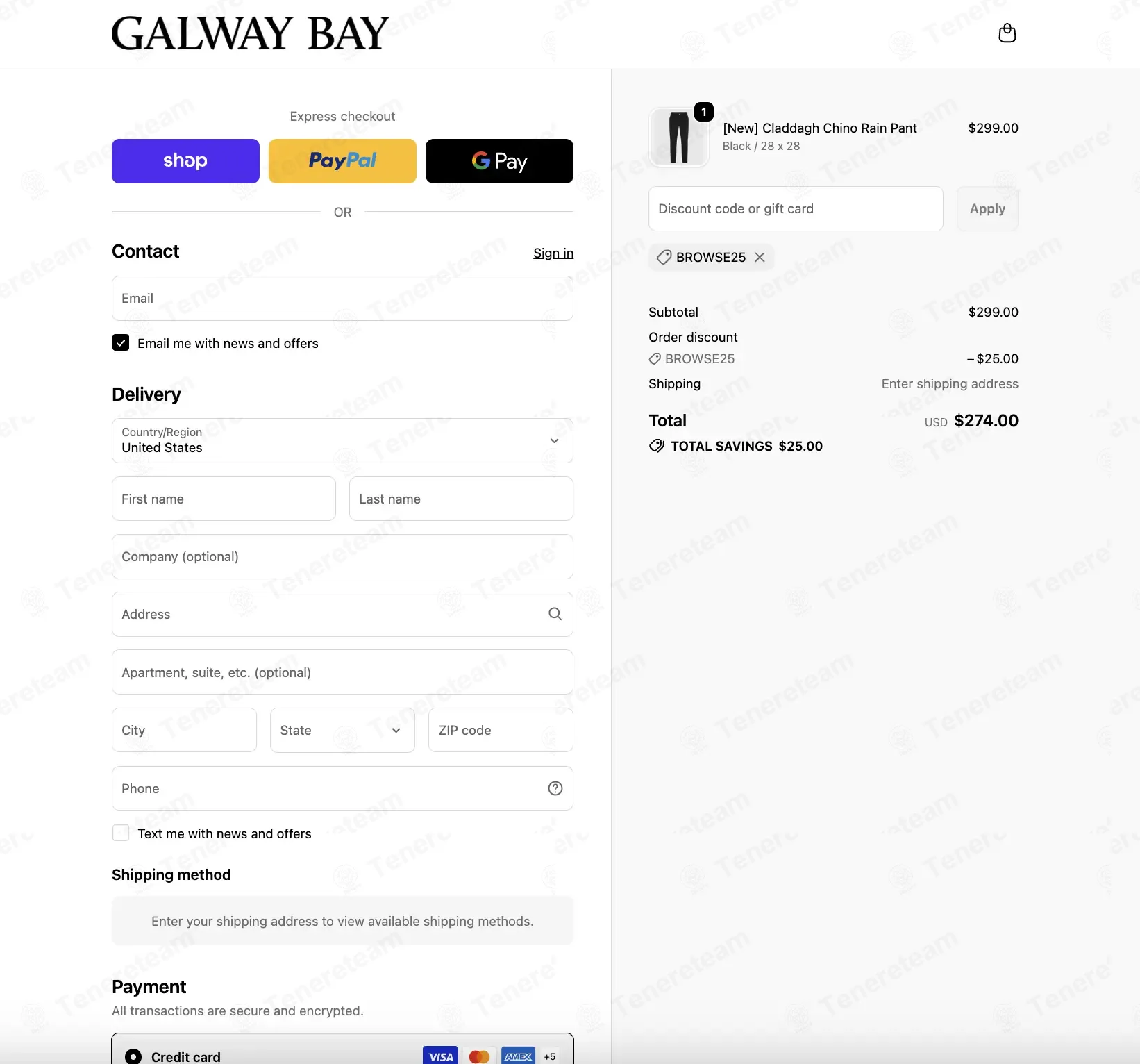 Galway Bay Golf coupon code: $25 off with BROWSE25. Tested and valid as 4 days ago.