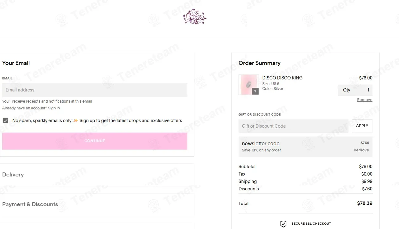 Notte Jewelry coupon code: 10% off with WELCOME10OFF. Tested and valid as 7 months ago.