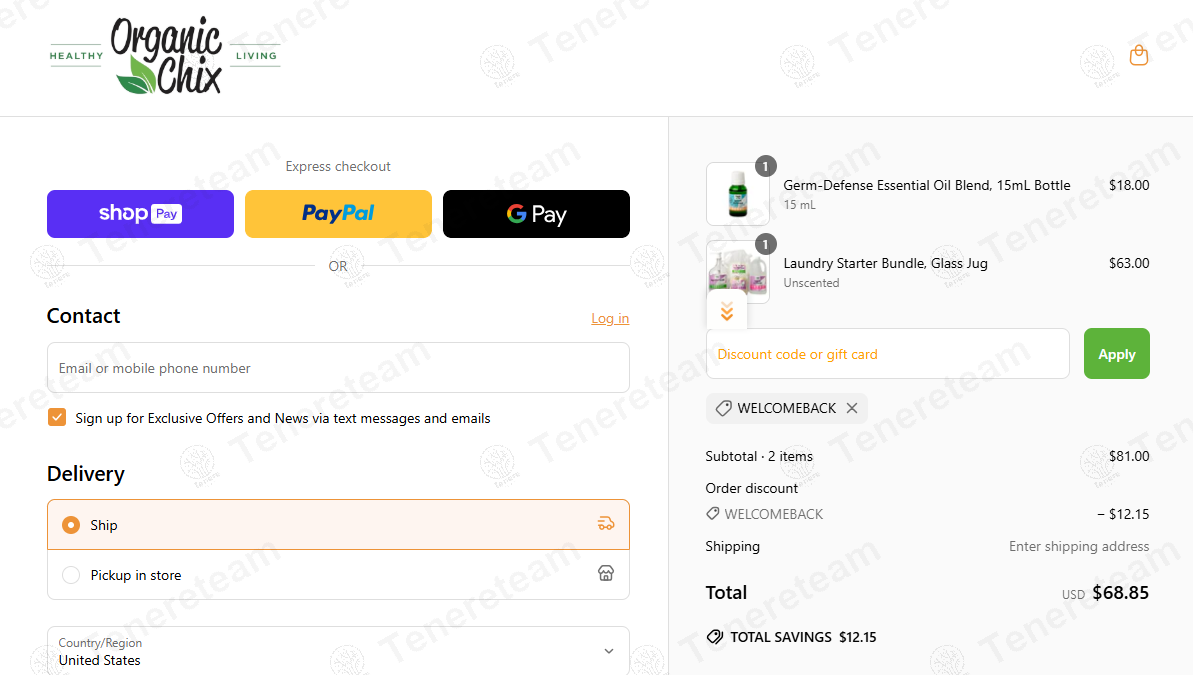 Organic Chix coupon code: 15% off with WELCOMEBACK. Tested and valid as 1 year ago.
