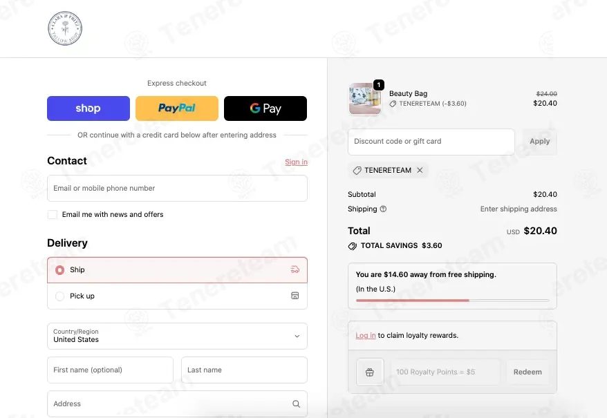 Clara and Fritz coupon code: 15% off with TENERETEAM. Tested and valid as 4 months ago.