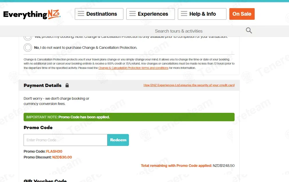 Everything New Zealand coupon code: $30 off with FLASH30. Tested and valid as 2 months ago.
