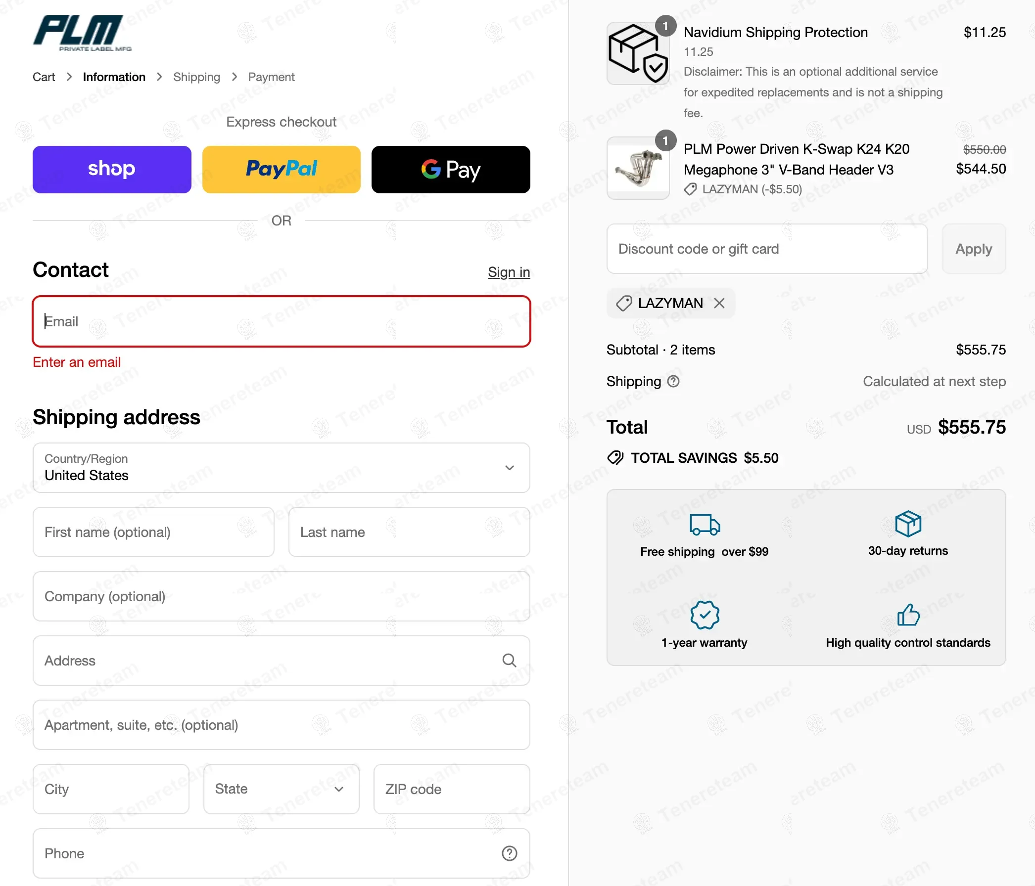 Private Label Mfg coupon code: 10% off with LAZYMAN. Tested and valid as 8 months ago.