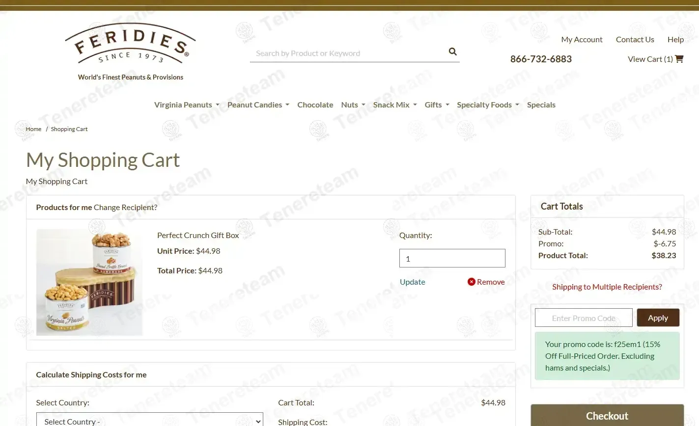 Feridies coupon code: 15% off with f25em1. Tested and valid as 2 months ago.