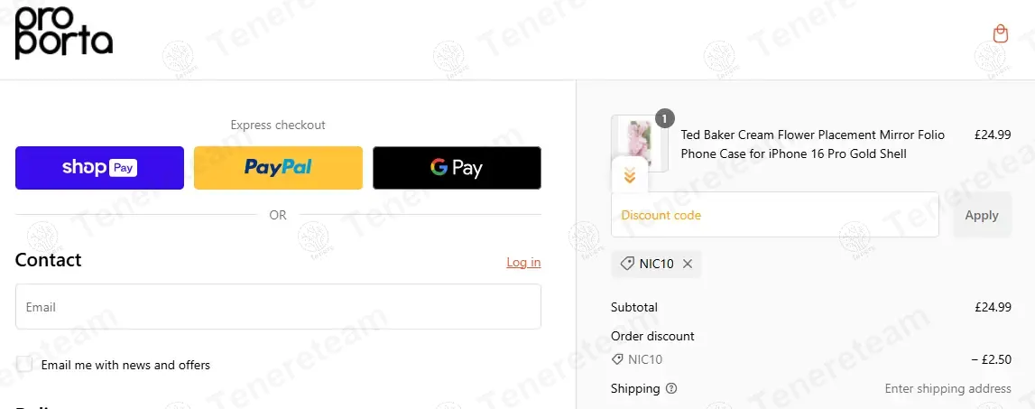 Proporta UK coupon code: 10% off with NIC10. Tested and valid as 1 year ago.