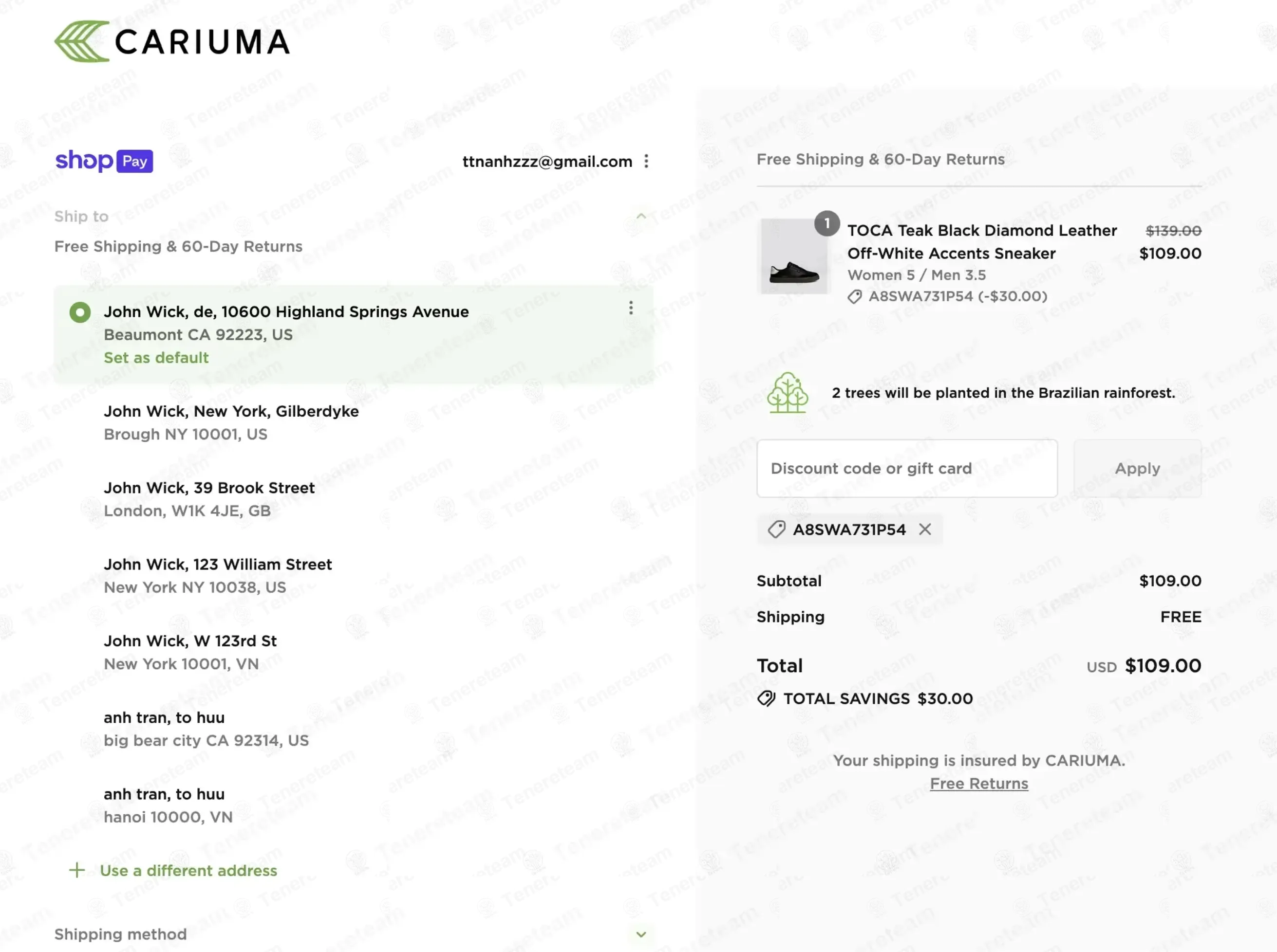 Cariuma coupon code: $30 off with A8SWA731P54. Tested and valid as 1 month ago.