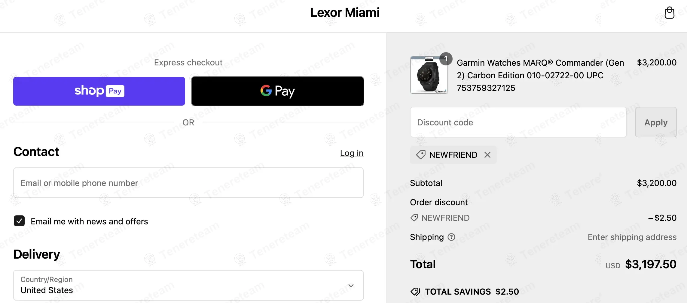Lexor Miami coupon code: $2 off with NEWFRIEND. Tested and valid as 1 year ago.