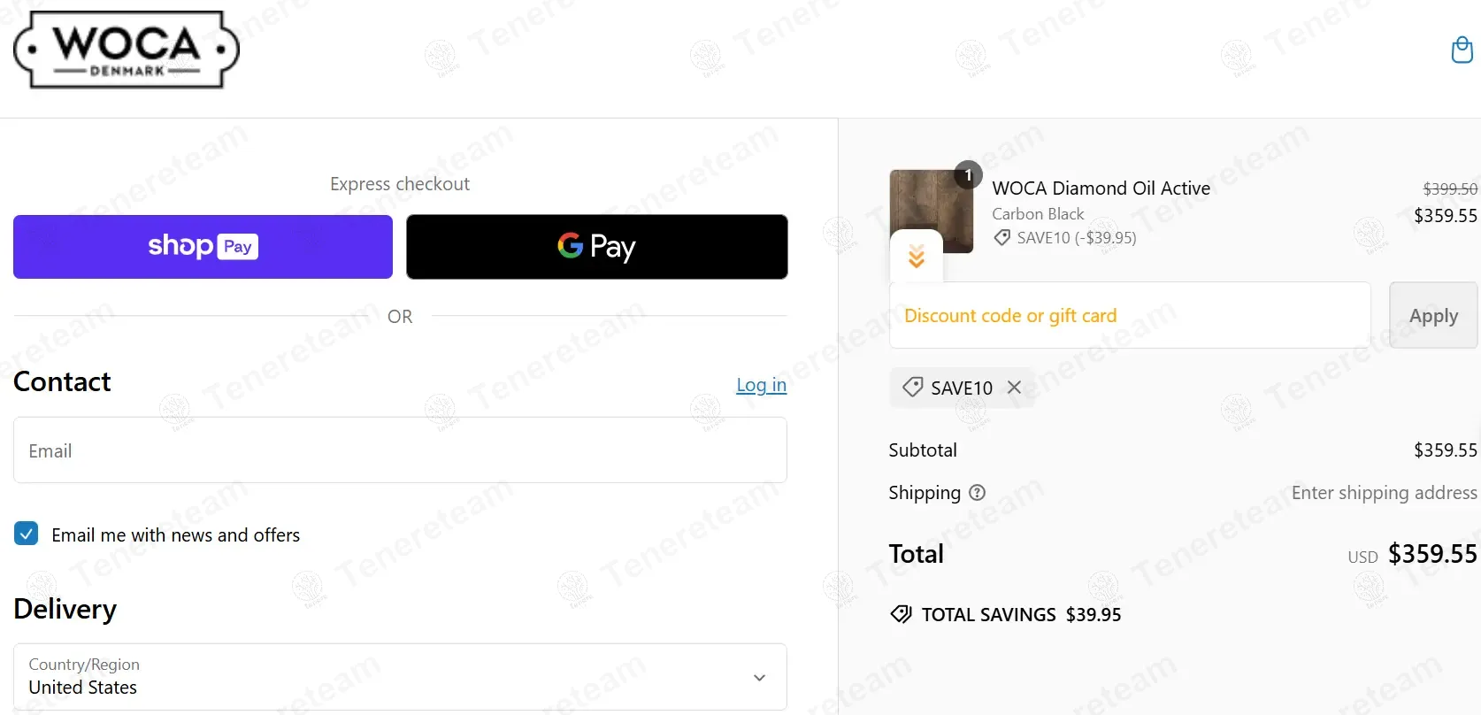 Woca Woodcare coupon code: 10% off with SAVE10. Tested and valid as 1 year ago.