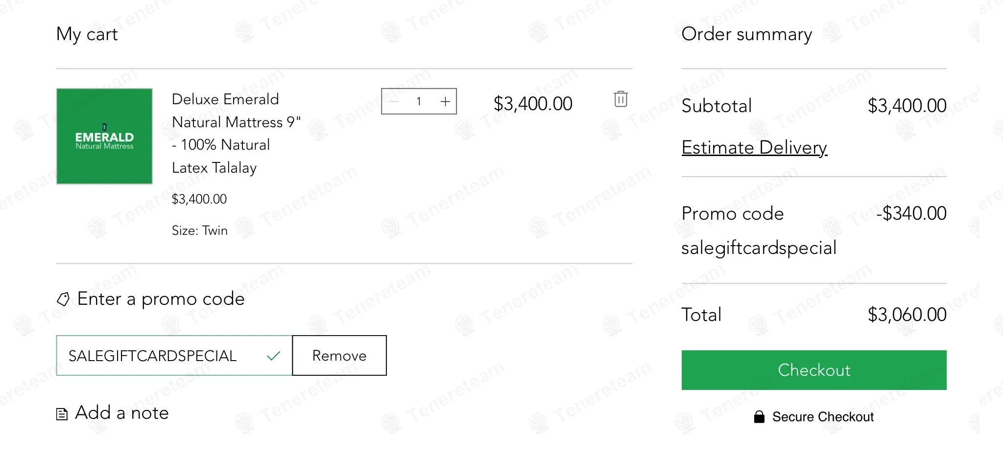 Best Organic Sleep coupon code: 10% off with SALEGIFTCARDSPECIAL. Tested and valid as 1 year ago.