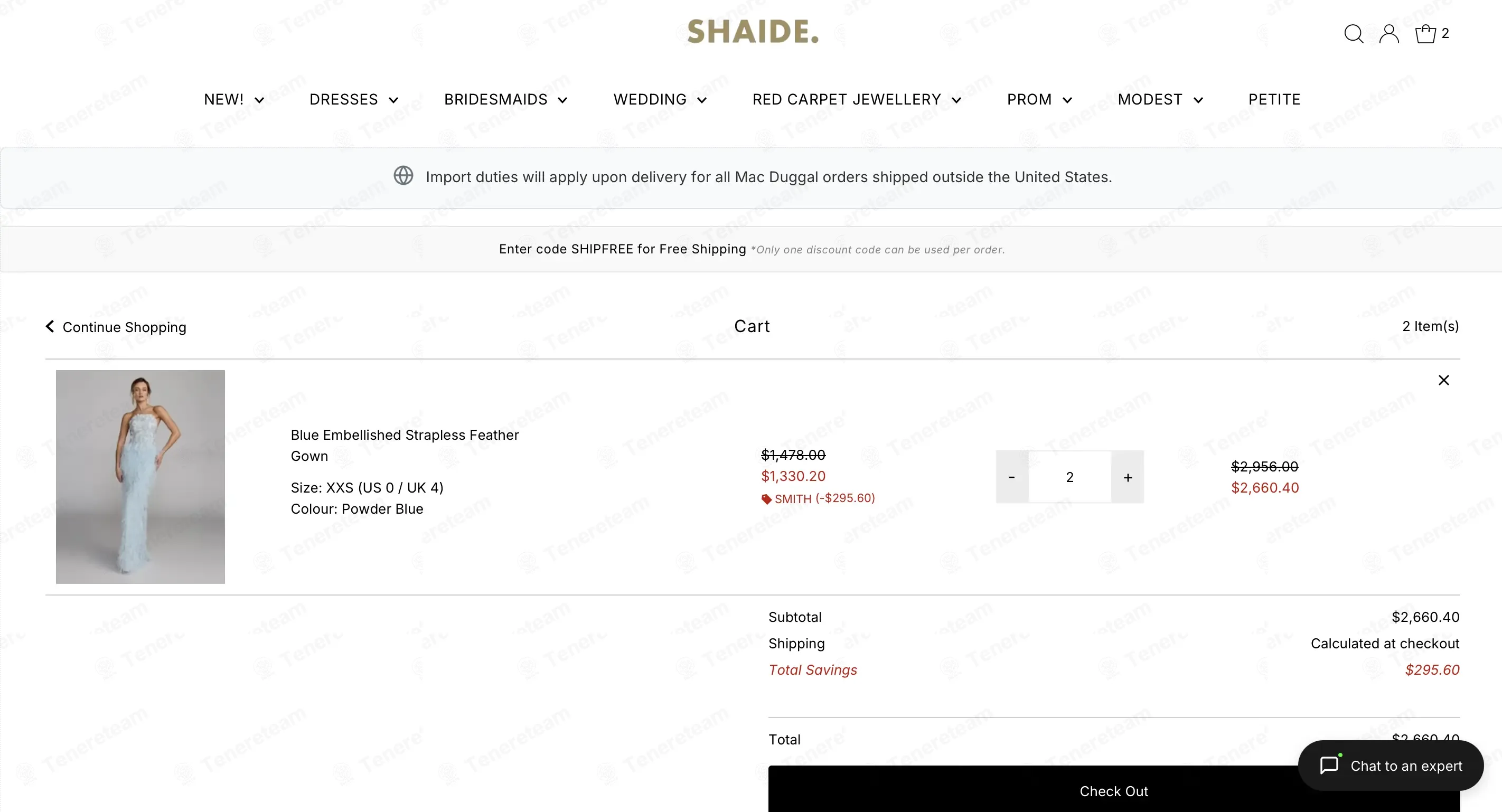 Shaide Boutique coupon code: 10% off with SMITH. Tested and valid as 1 month ago.