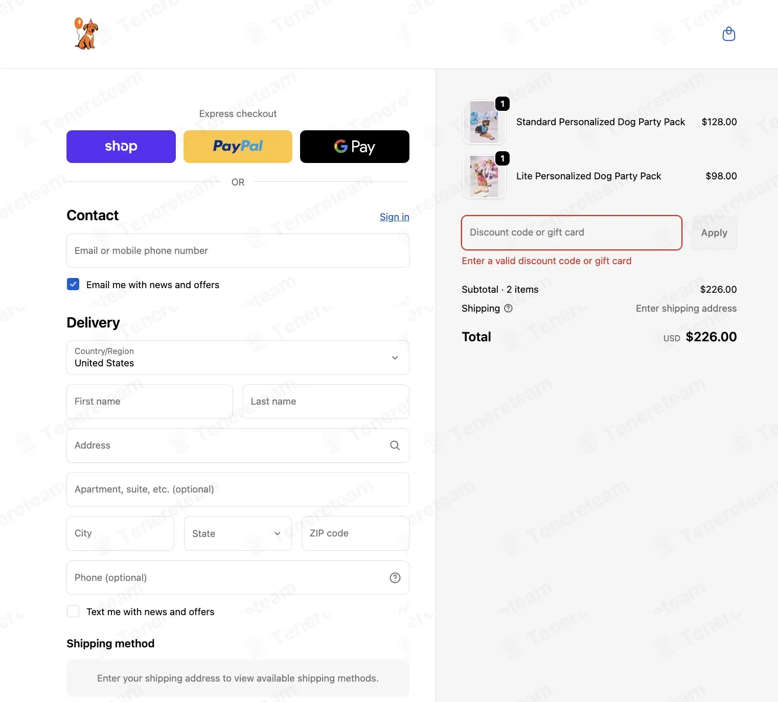 Get Party Animal coupon code: $20 off with EMI8. Tested and valid as 3 months ago.