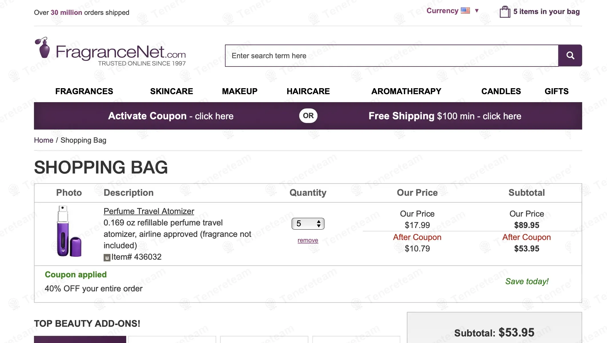 Perfume Shop Discount Codes Fragrance Net Codes 92% OFF