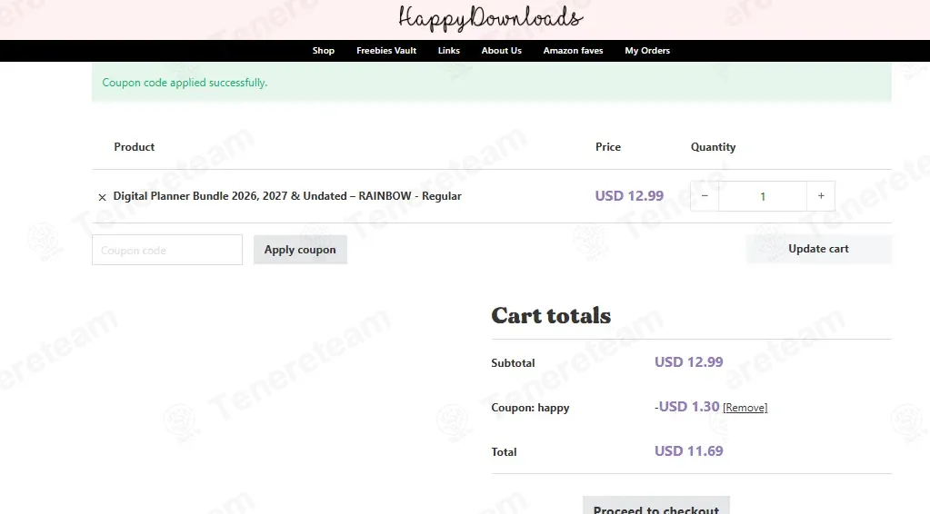 Happy Downloads coupon code: 10% off with HAPPY. Tested and valid as 2 weeks ago.
