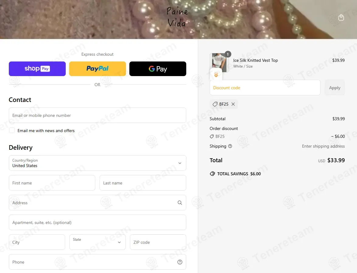 Painevida apply coupon code