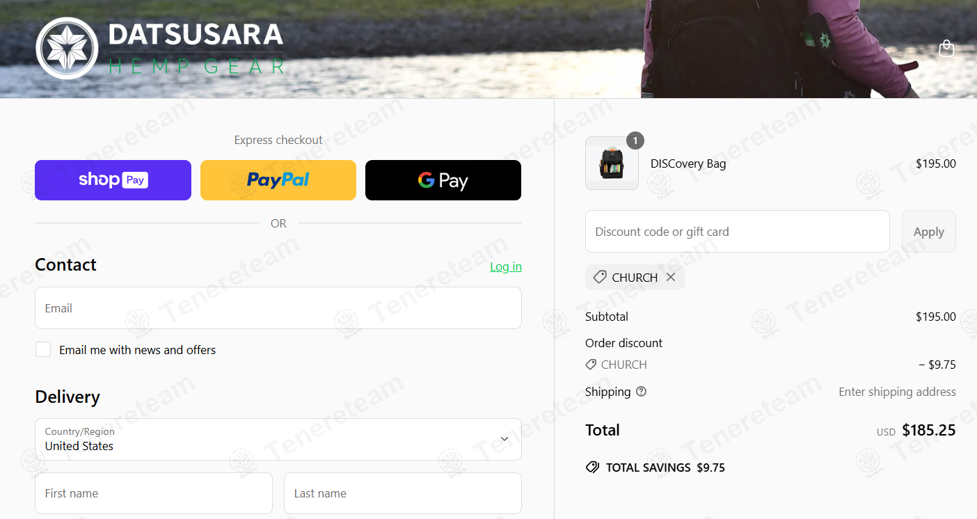 Datsusara coupon code: 5% off with CHURCH. Tested and valid as 8 months ago.