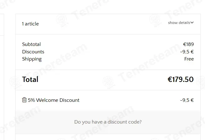 Darien Zo Collezioni IT coupon code: 5% off with WELCOME5. Tested and valid as 3 months ago.