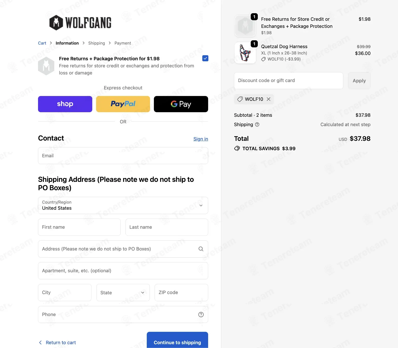 Wolfgang Man & Beast coupon code: 10% off with WOLF10. Tested and valid as 1 month ago.