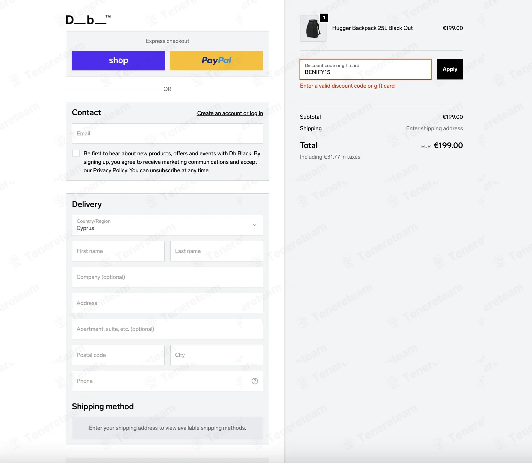 Db journey coupon code: 15% off with BENIFY15. Tested and valid as 5 days ago.