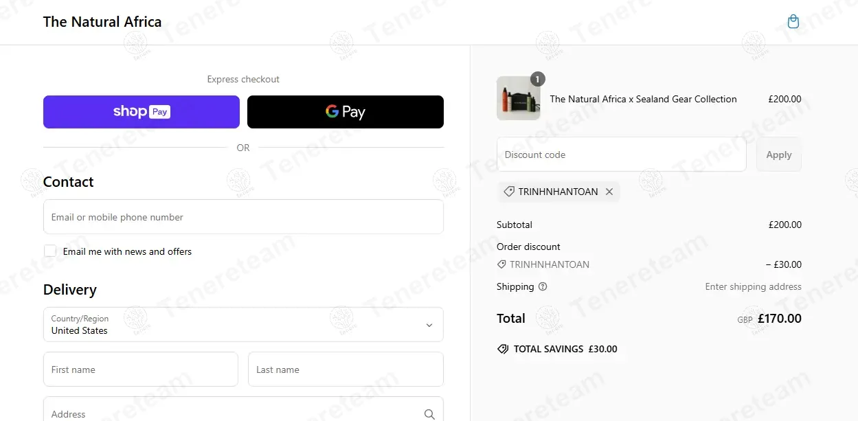 The Natural Africa coupon code: 15% off with TRINHNHANTOAN. Tested and valid as 1 year ago.