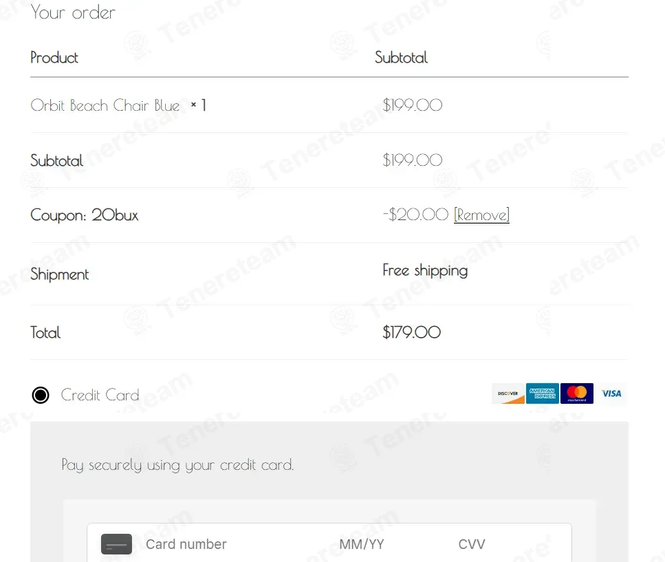 Orbit Beach Chair coupon code: $20 off with 20BUX. Tested and valid as 3 weeks ago.