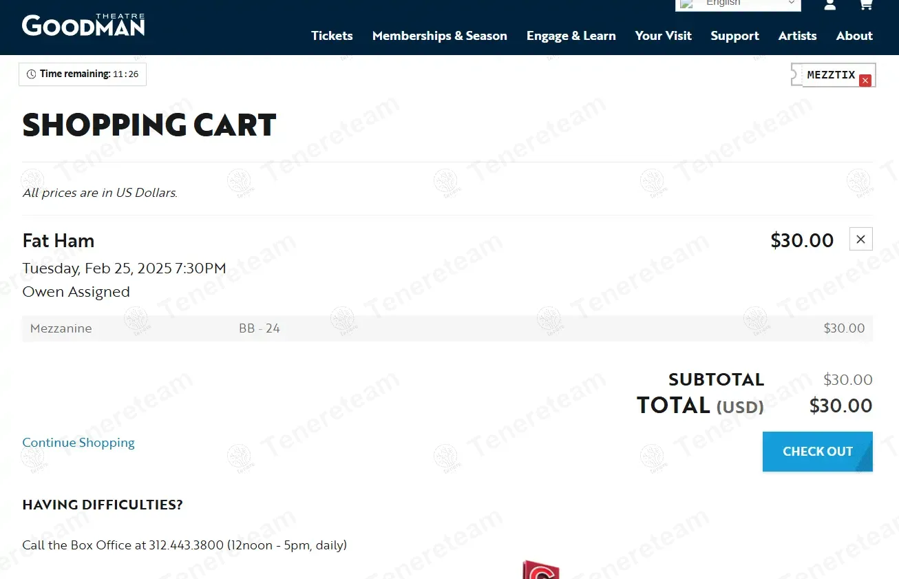 Goodman Theatre coupon code: 50% off with MEZZTIX. Tested and valid as 9 months ago.