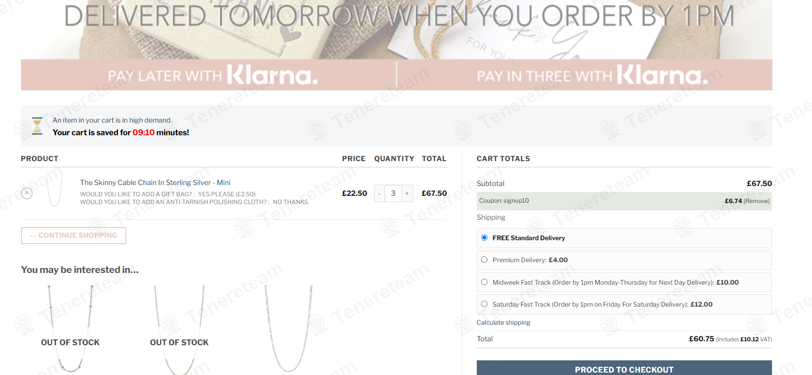 The Little Keepsake Company coupon code: 10% off with SIGNUP10. Tested and valid as 1 year ago.