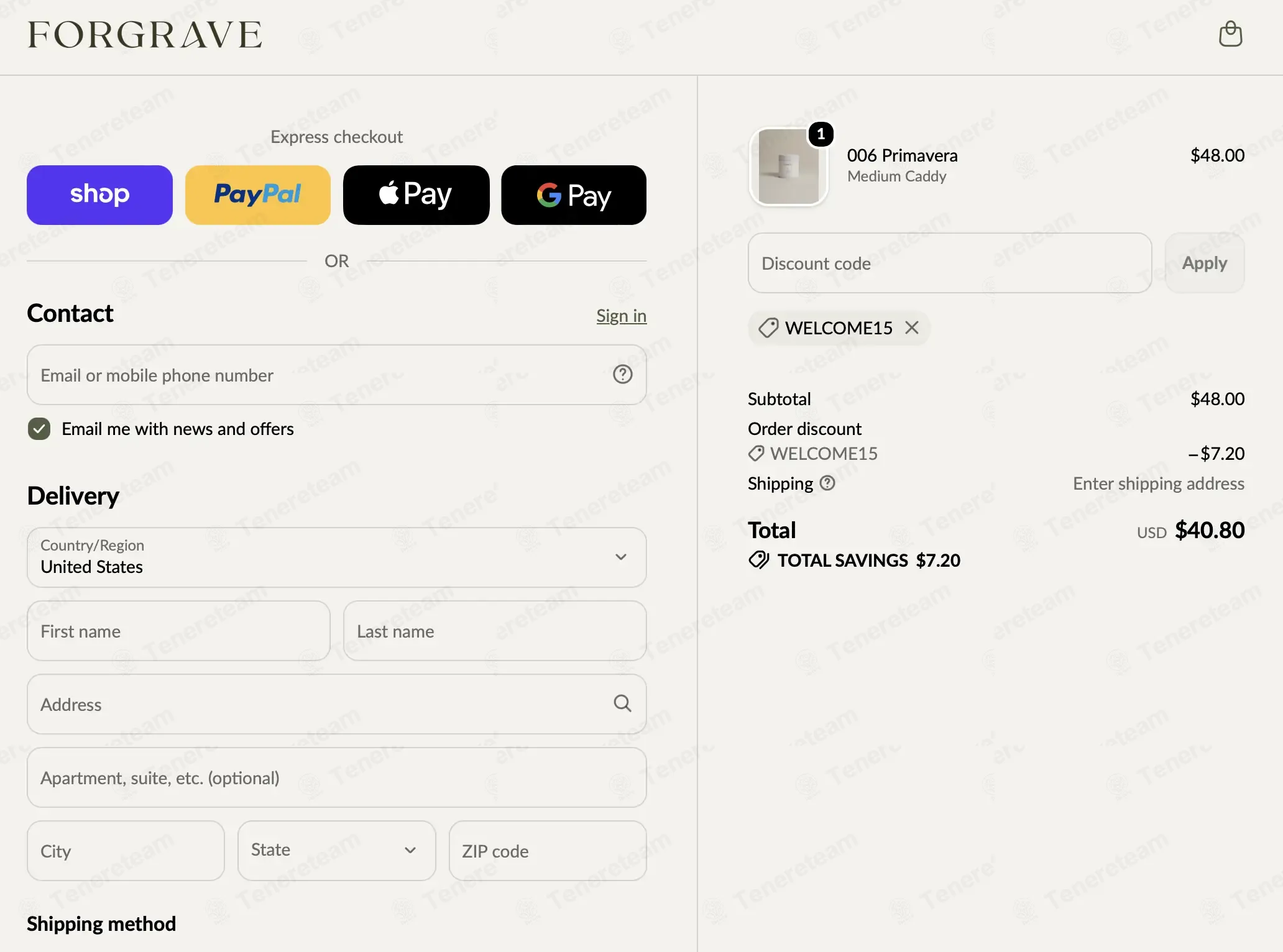 World of Forgrave coupon code: 15% off with WELCOME15. Tested and valid as 1 month ago.