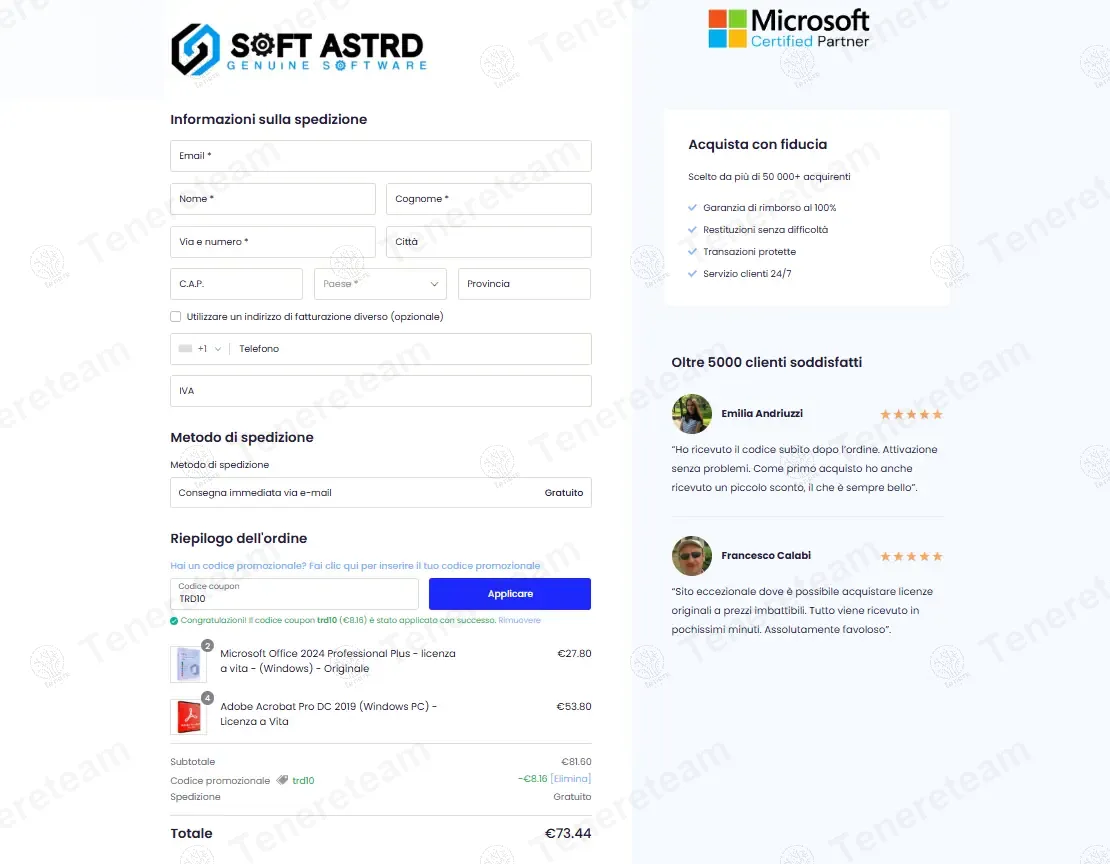 Soft Astrd coupon code: 10% off with TRD10. Tested and valid as 1 year ago.