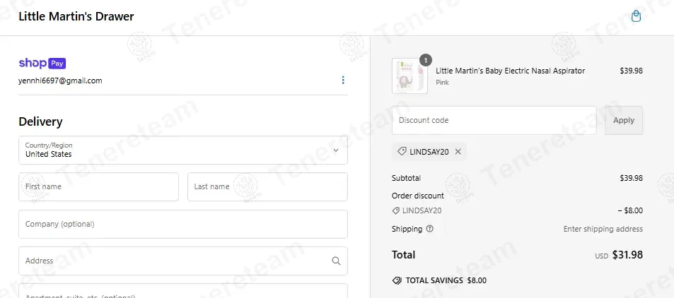 Little Martins Drawer coupon code: 20% off with LINDSAY20. Tested and valid as 1 year ago.