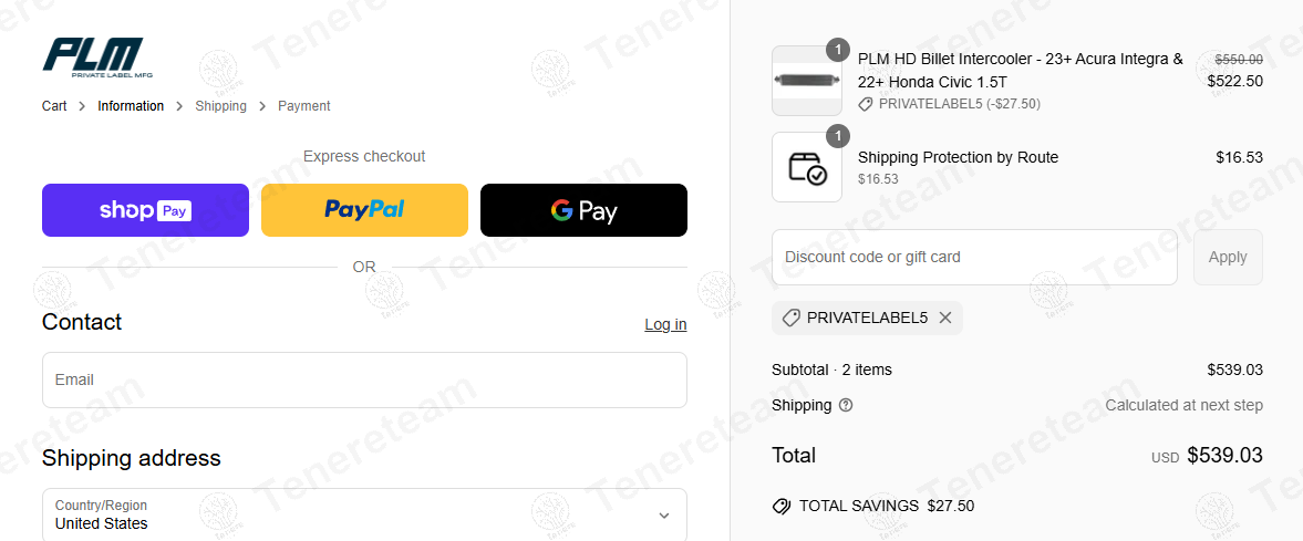 Private Label Mfg coupon code: 5% off with PRIVATELABEL5. Tested and valid as 8 months ago.