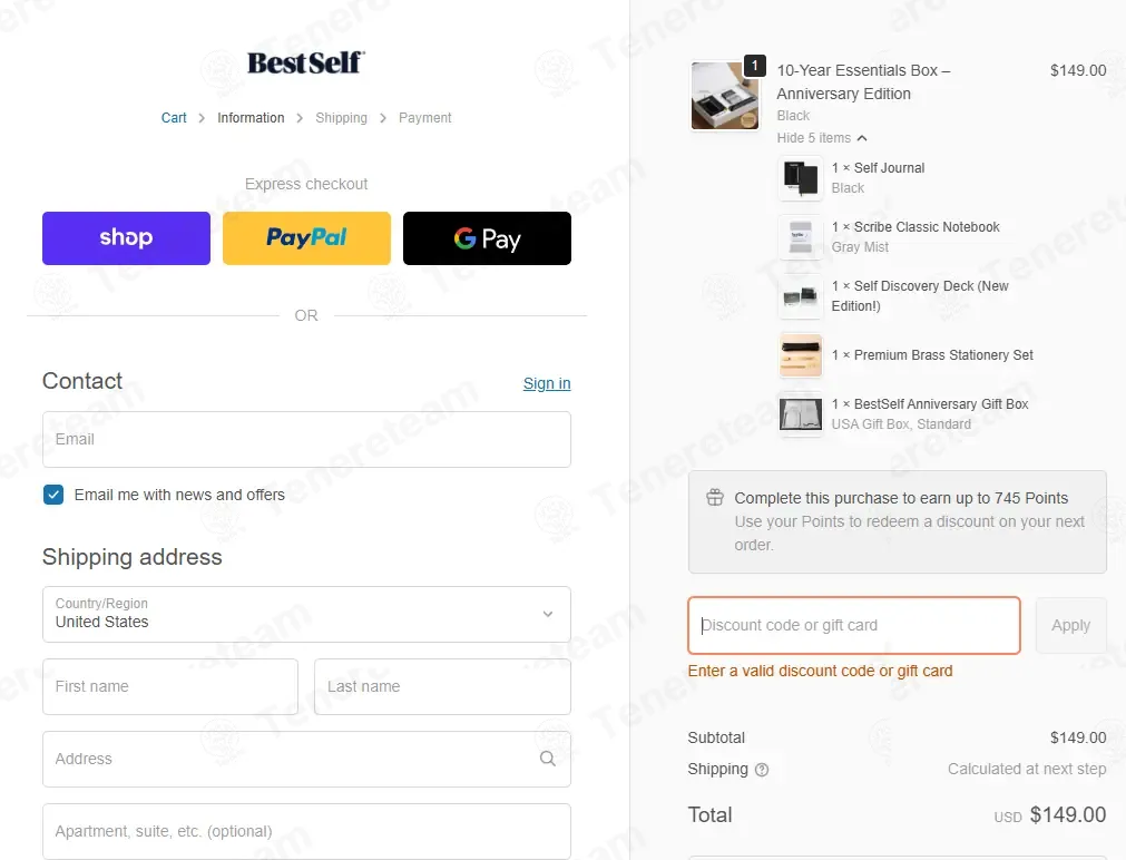 BestSelf Co coupon code: 20% off with REFINERY. Tested and valid as 3 months ago.