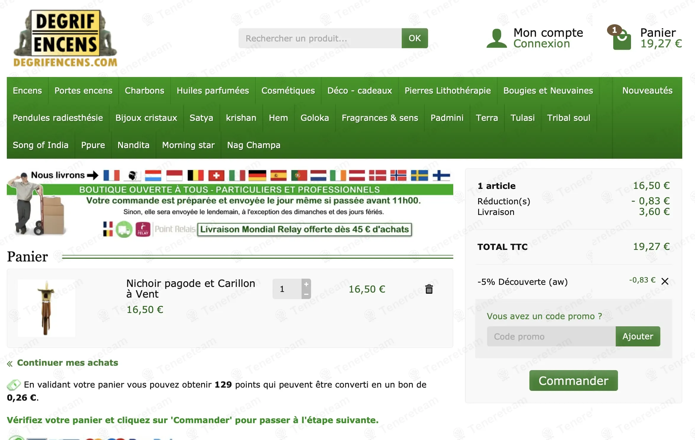Degrifencens coupon code: 5% off with DECM2025. Tested and valid as 1 year ago.