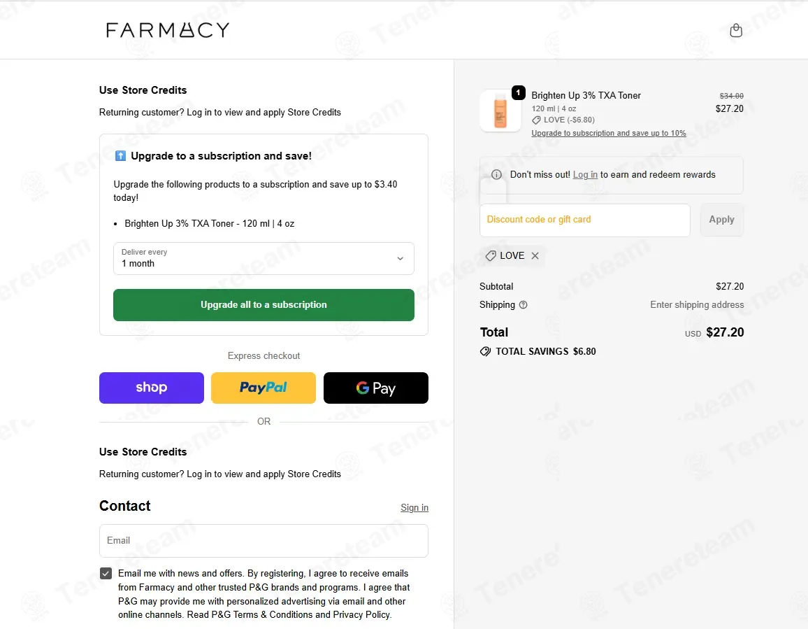 Farmacy Beauty coupon code: 20% off with LOVE. Tested and valid as 6 months ago.