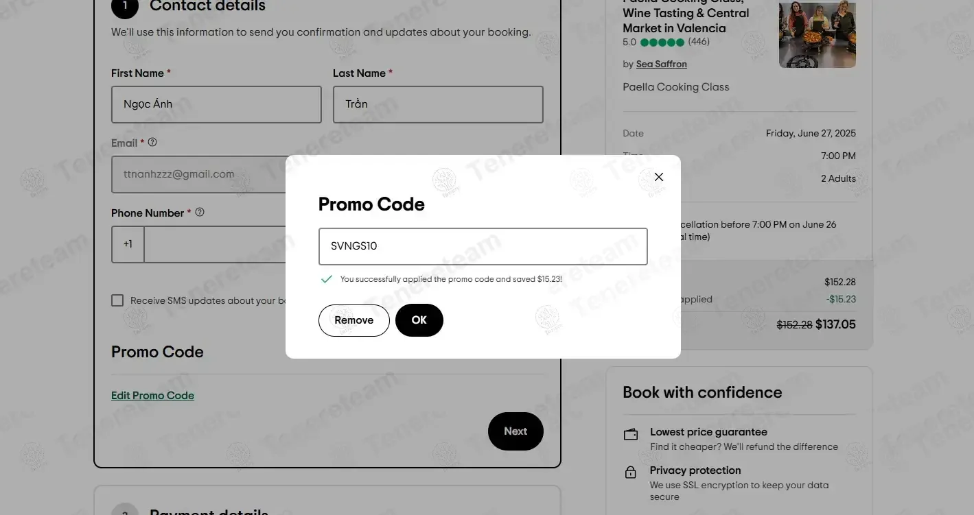 TripAdvisor coupon code: 10% off with SVNGS10. Tested and valid as 2 months ago.